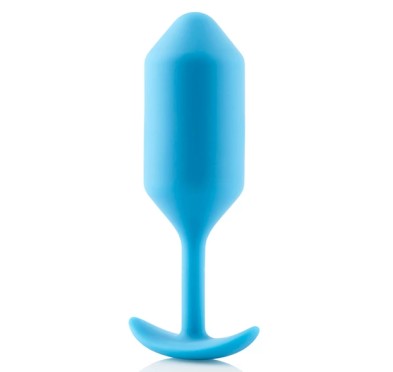 Plug analny - B-Vibe Snug Plug 3 Teal